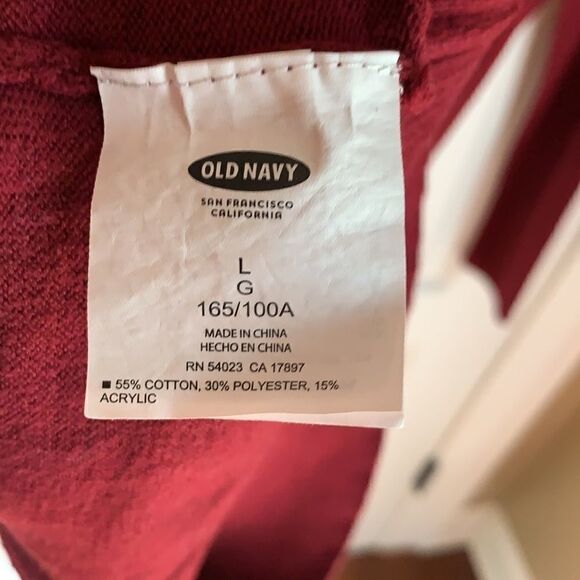 Old Navy cranberry long sweater sweater dress - Picture 6 of 6